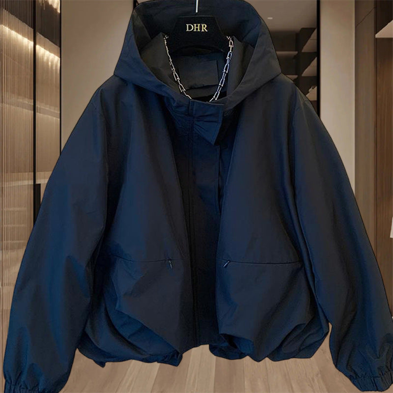 All-matching Bud Leisure Windproof Coat For Women